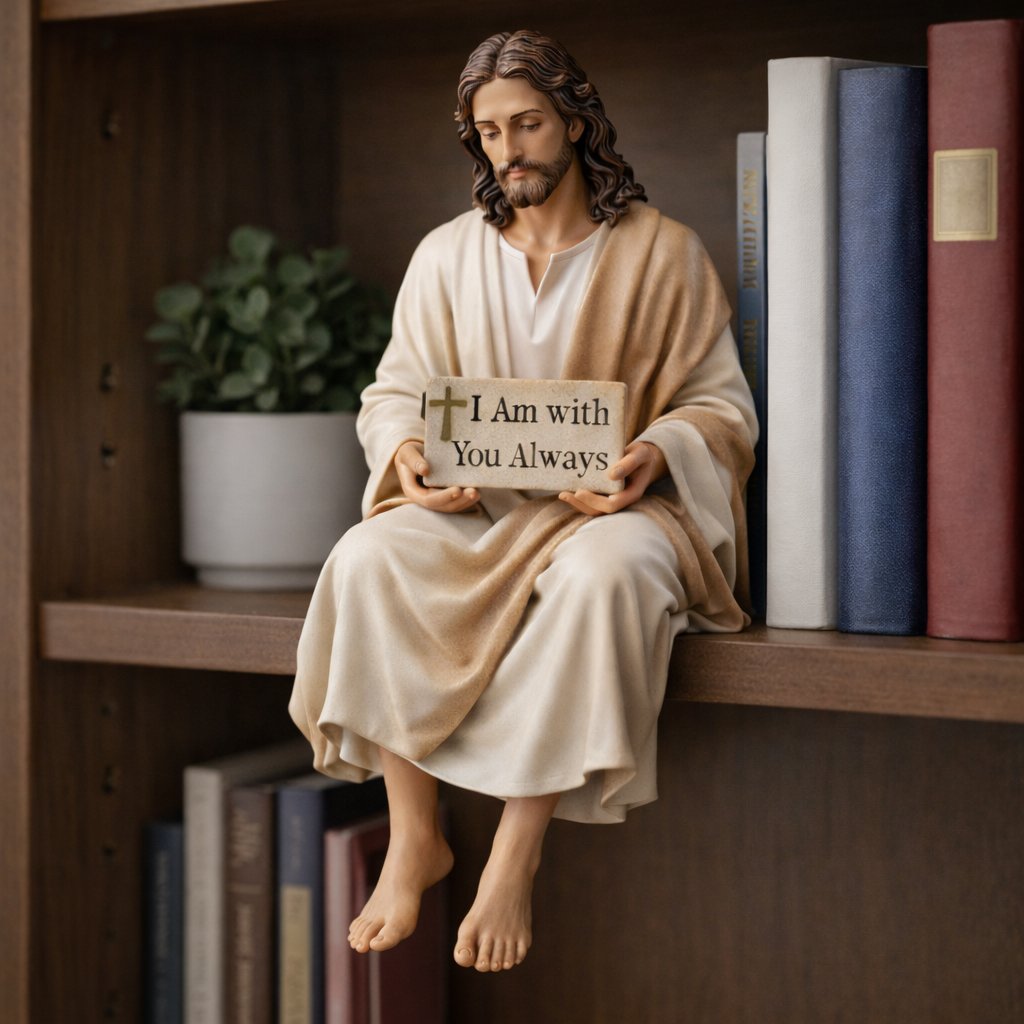 ✝️Jesus Resin Desk Companion Figurine ✨🙏