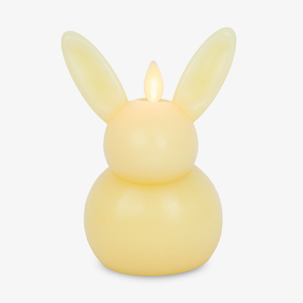 🐰✨Flickering LED Flame Bunny Candle - AA Batteries