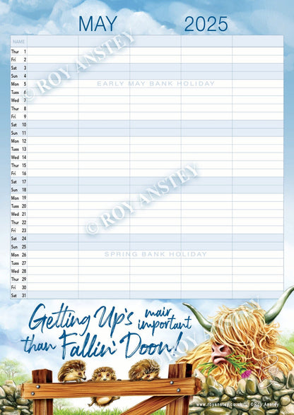 🎄Christmas Sales 49% OFF - Moody Coo: Words of Wisdom - 2026 Coo-lendar