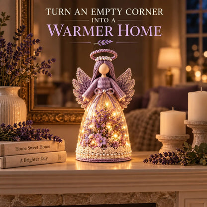 🎁Lighted Floral Angel Figurine