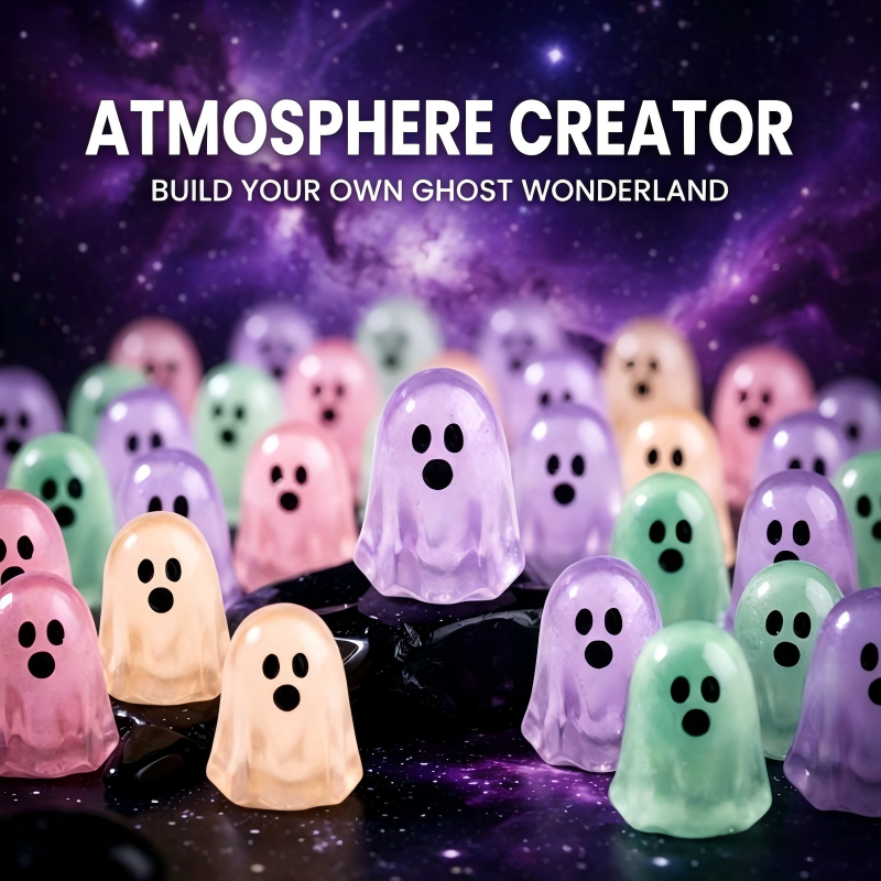 Glow-in-the-Dark Ghost Figurine