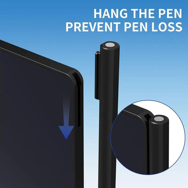 6.5-Inch Full Screen LCD Writing Tablet, Portable Reusable Mini Digital Notebook