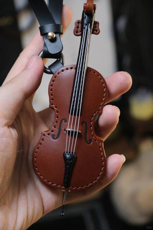 🔥Last Day 49% OFF🎁Crafted Leather Violin & Cello Keychain🎻