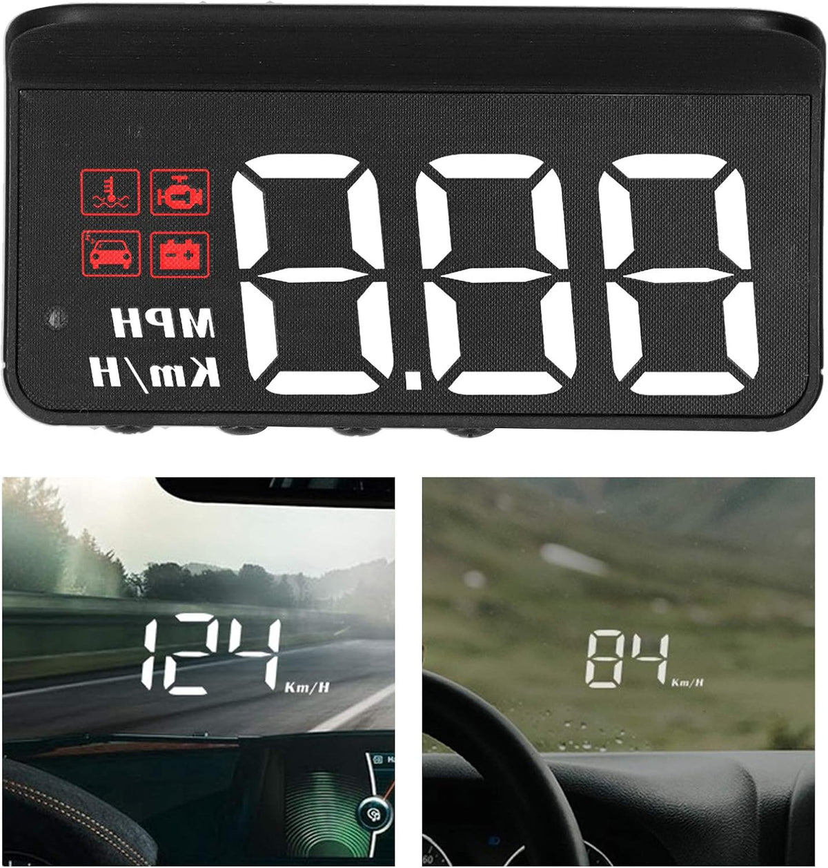 🎁2026 New Year Hot Sale: HALF PRICE -OBD2 HUD Car Head Up Display Projector Speedometer
