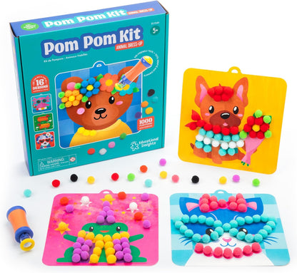 🔥Last 4 hours Sale: Save 50% -💥Educational Insights Pom Pom Kit
