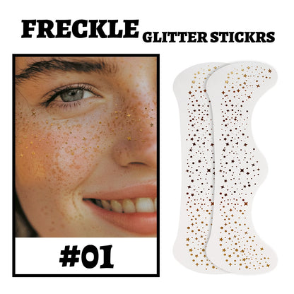 🔥LAST DAY SALE 49% OFF🎁Glitter Freckle Facial Tattoo Stickers