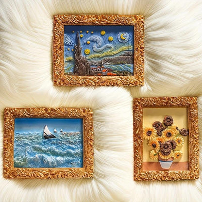 🔥Last Day 💖Van Gogh Inspired Fridge Magnet Set