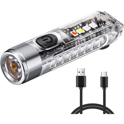 ✨ Rechargeable Mini Tactical Keychain Flashlight🔥