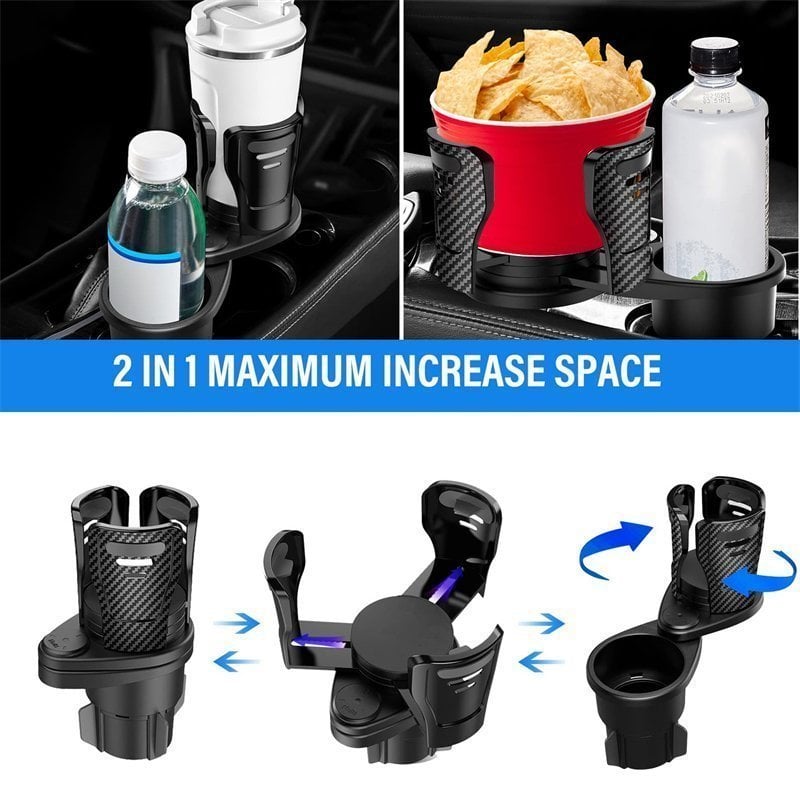 🔥Last 4 hours Sale: Save $20 -Dual Cup Holder Expander for Car