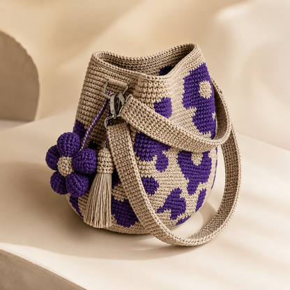 Handwoven Flower Bucket Bag🔥