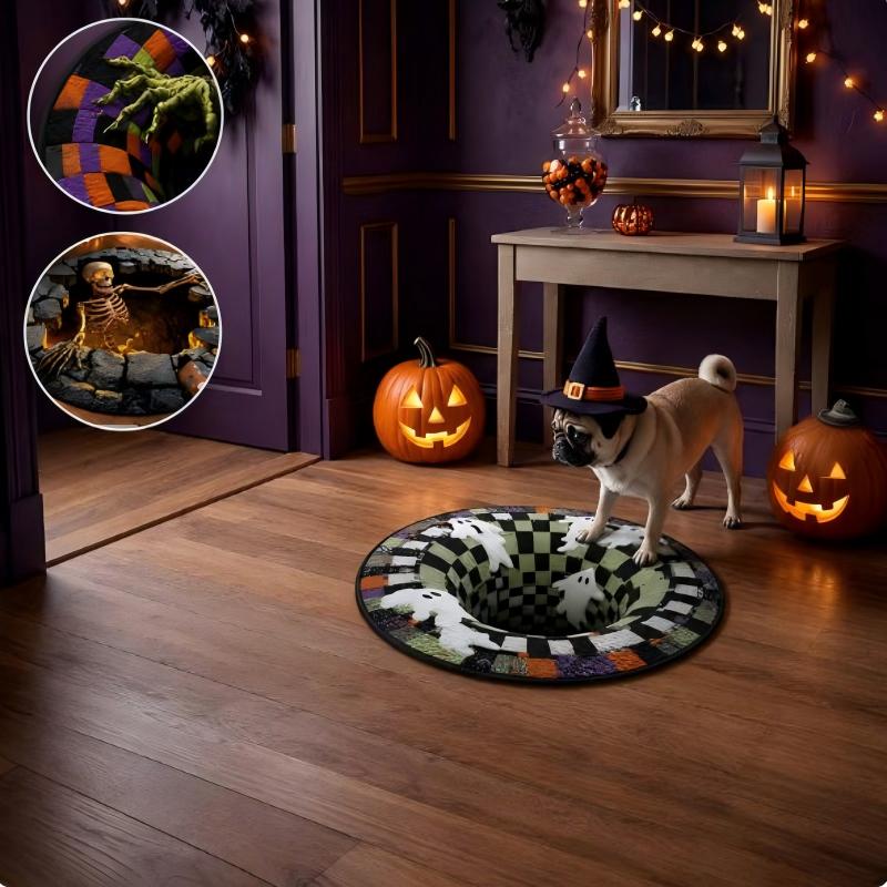 Halloween Round Rug
