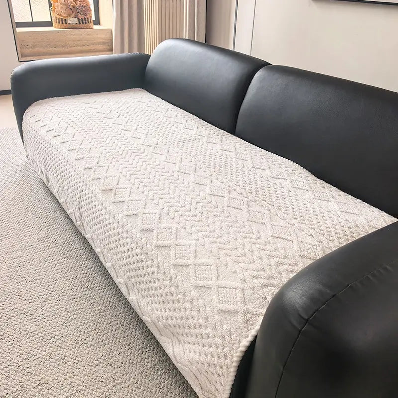 🛋️ Soft Non-Slip Jacquard Sofa Cover – Washable Furniture Protector for Couch & Sectional