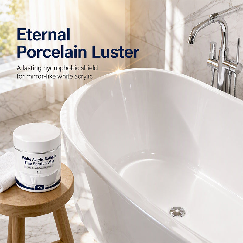 🔥Limited Time:🔥White Acrylic Bathtub Fine Scratch Repair Wax