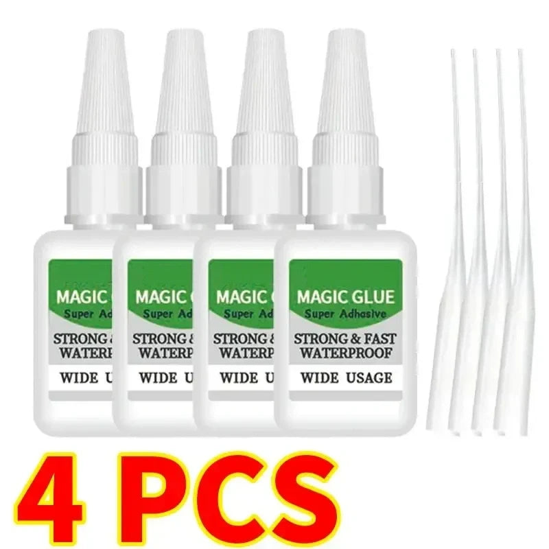 ⚡🔧4PCS Fast-Setting Super Glue 💪✨