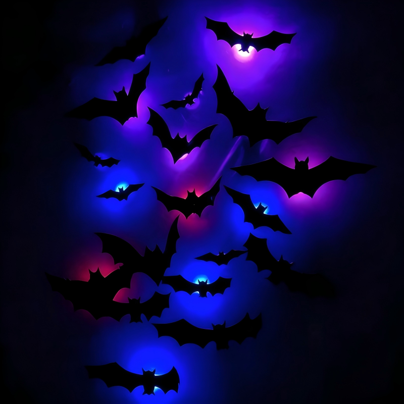 3D Bat Design LED Decoration