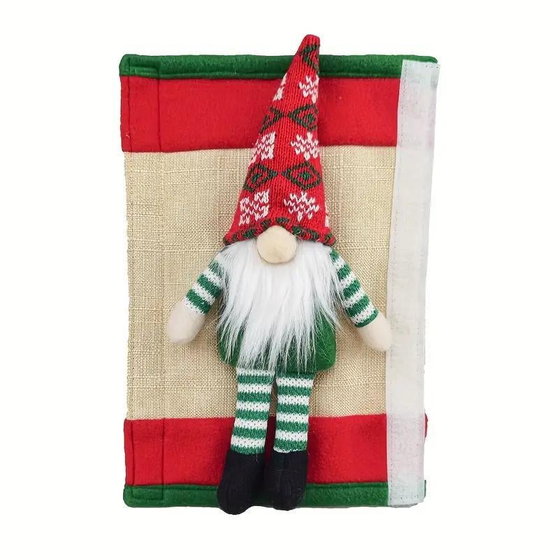 🎅Early Christmas 50%OFF🎅2 set Christmas Gnome Design Fridge Door Handle Cover