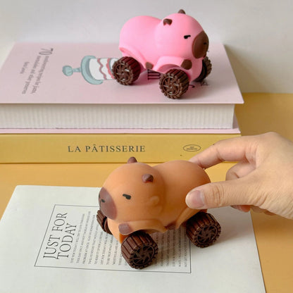 🔥LAST DAY 50% OFF - ✨Stress-Relieving Capybara Pull-Along Car