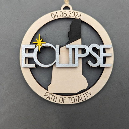Solar Eclipse 2024 Ornament