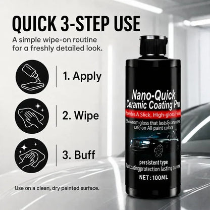 🚗 Hot Sale 49% Off -Automotive Nano Ceramic Coating Spray✨✨