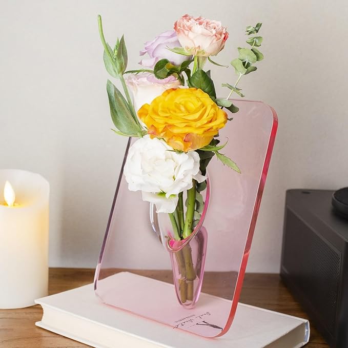 Picture frame vase