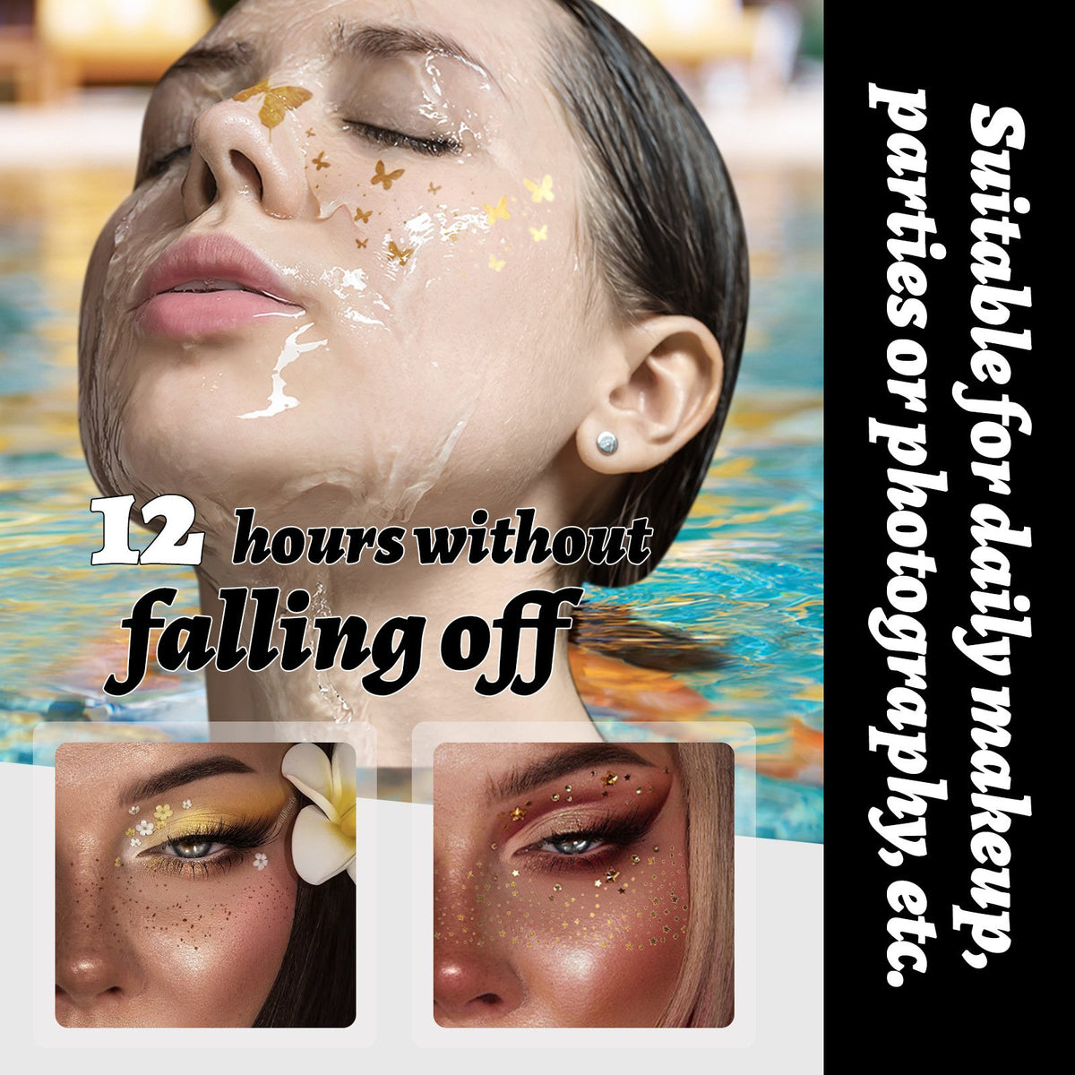 🔥LAST DAY SALE 49% OFF🎁Glitter Freckle Facial Tattoo Stickers