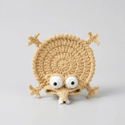 🔥Last Day 49% OFF - ✨Funny Crochet Squirrel Coasters