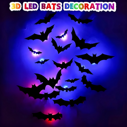 3D Bat Design LED Decoration