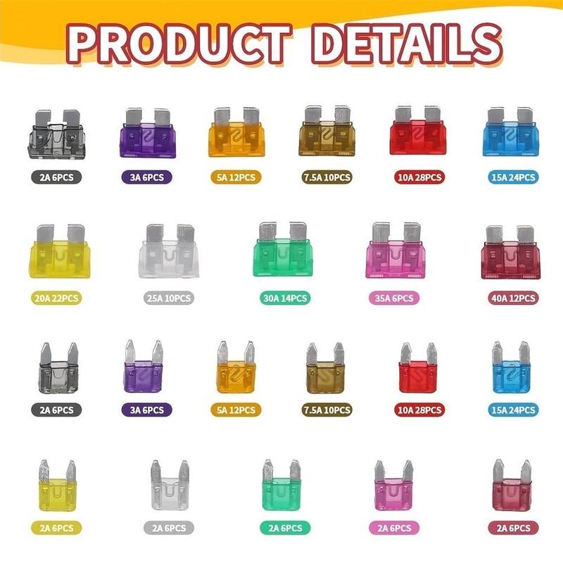 🔥Last 4 hours Sale: Save 49%- ⚡Car Blade Fuse Assortment Kit