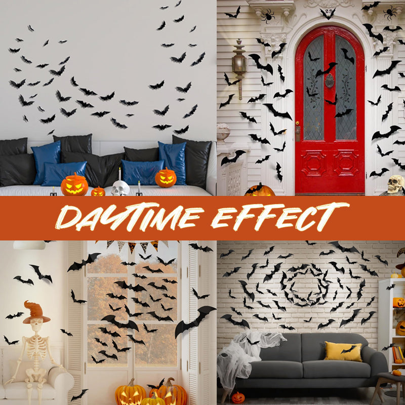 🔥Limited-Time  Halloween LED Flying Bat Decorations