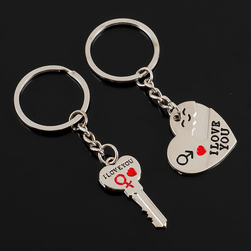 ❤️‍🔥LAST DAY 💕 I Love You Couples Keychains for Him and Her