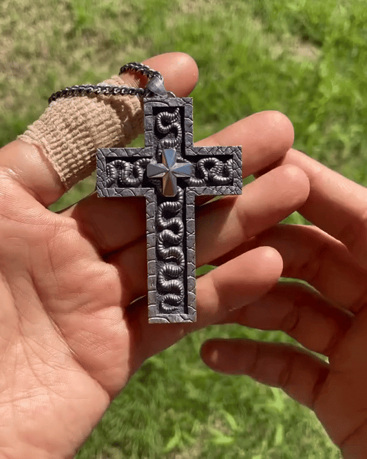 🔥Last 4 hours Sale: Save 50% -Exquisite Silver Cross Pendant