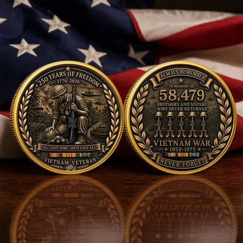 🔥Hot Sale 49 % OFF🔥Vietnam Veteran America 250th Anniversary Commemorative Coin