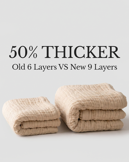 The New Winter Muslin Blanket - 100% Muslin Cotton