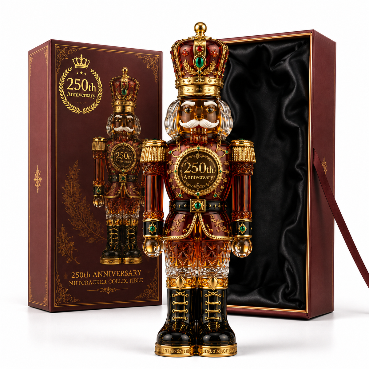 🔥Last 30pcs✨⏰ Limited anniversary edition✨49% OFF!🔥250th Anniversary  Nutcracker wine bottle