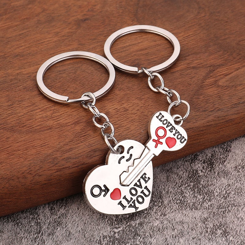 ❤️‍🔥LAST DAY 💕 I Love You Couples Keychains for Him and Her