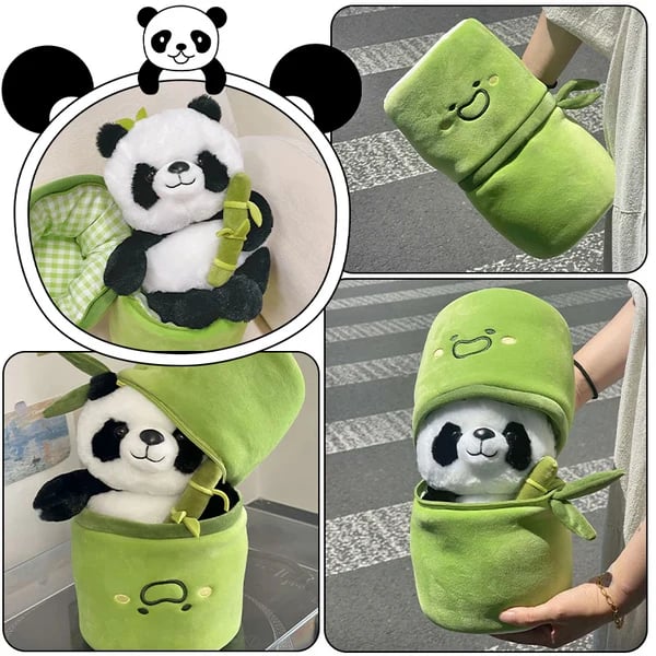 🔥Last 4 hours Sale: Save 50% - 🐼Panda Cushion Bamboo Pillows Plush Toy