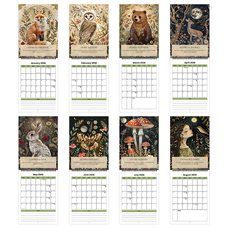 🔥LAST DAY 49% OFF - 📆2026 CALENDAR Mindful Magic