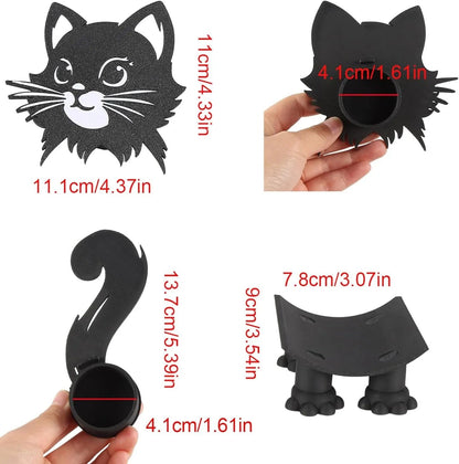 🔥Last Day 49% OFF - 😻Cute Cat Toilets Roll Holder