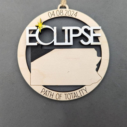 Solar Eclipse 2024 Ornament