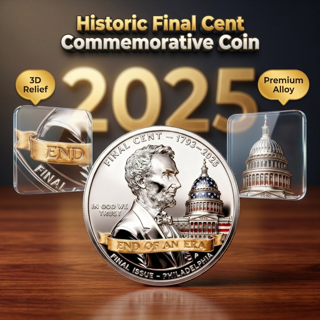 🏆New Year 49% OFF-THE FINAL CENT 1793–2026 · END OF AN ERA