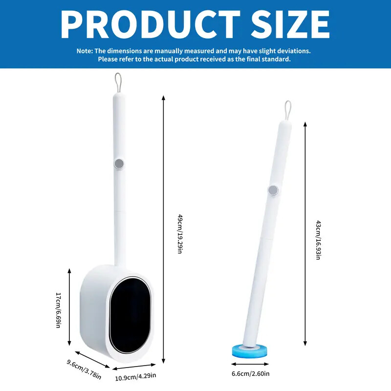 ✨Toilet Scrubber Kit with Self-Cleaning Disposable Pads