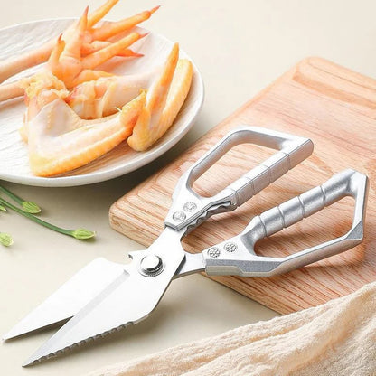 ✂️! 🔥 Heavy-Duty Kitchen Scissors - Multi-Function & Dishwasher Safe, Perfect for Poultry, Herbs and Daily Use 🍗✨