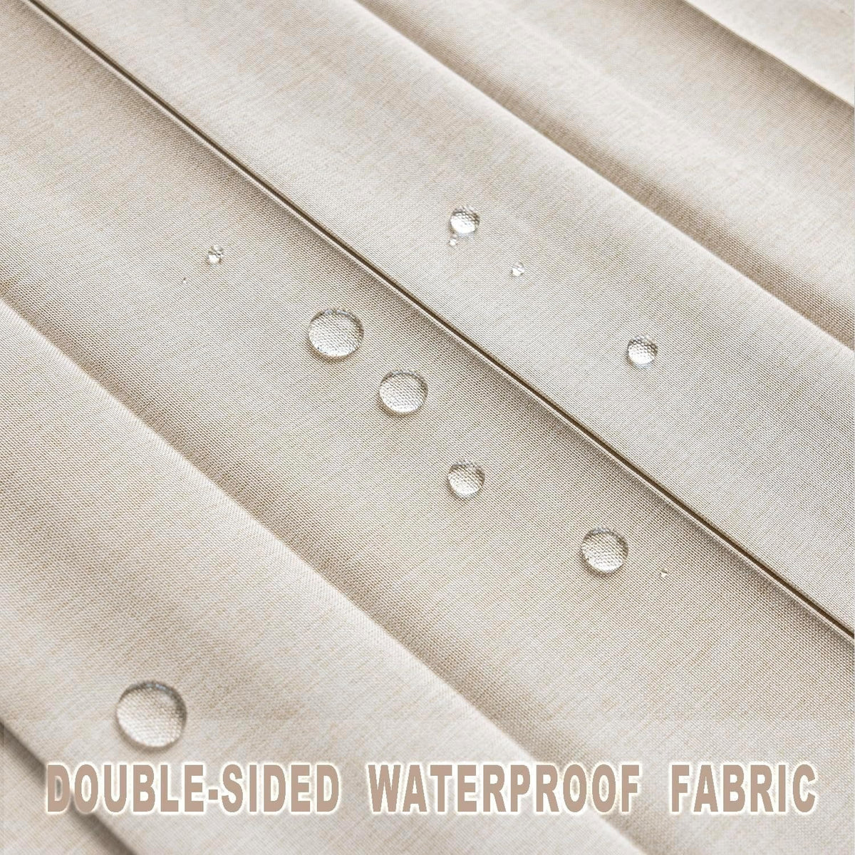 Pleated Folding Door Curtain | Accordion Room Divider with Magnetic Closure – Waterproof, No-Drill