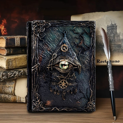 🔥Last Day 49% OFF - 👁️📖 Dark Wind Cthulhu's Secret Eye Hand Book Office Notebook Journal
