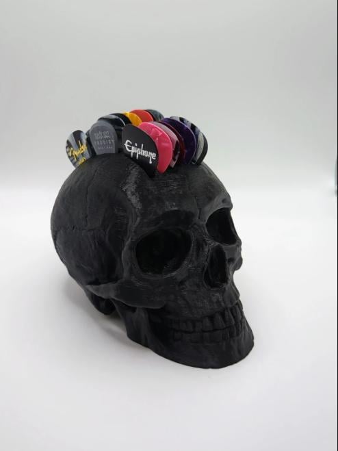 💀3D Pick Holder Skull Mohawk🎁