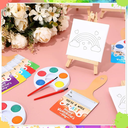 🎁2026 New Year Hot Sale: HALF PRICE- Class Valentines paint set!