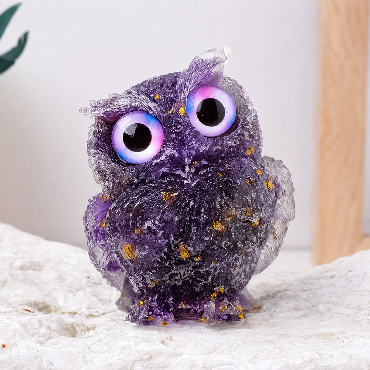 🔥Last Day 49% OFF - 🦉Handmade Natural Crystal Gemstone Owl