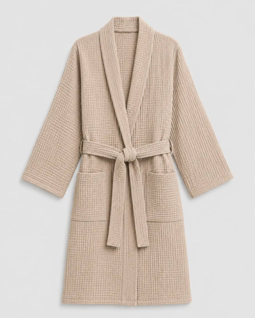 The All-Season Bathrobe - 100% Muslin Cotton
