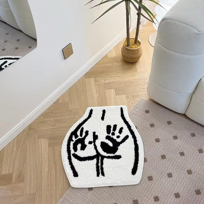 🎁2026 New Year Promotion 49% OFF!💥 -Bathroom Rugs Soft Tufted Rugs Non-Slip Absorbent Handmade Rugs