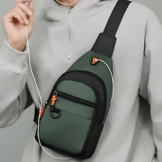 Versatile Sling Crossbody Bag for Travel Hiking Daypack and Fanny Pack